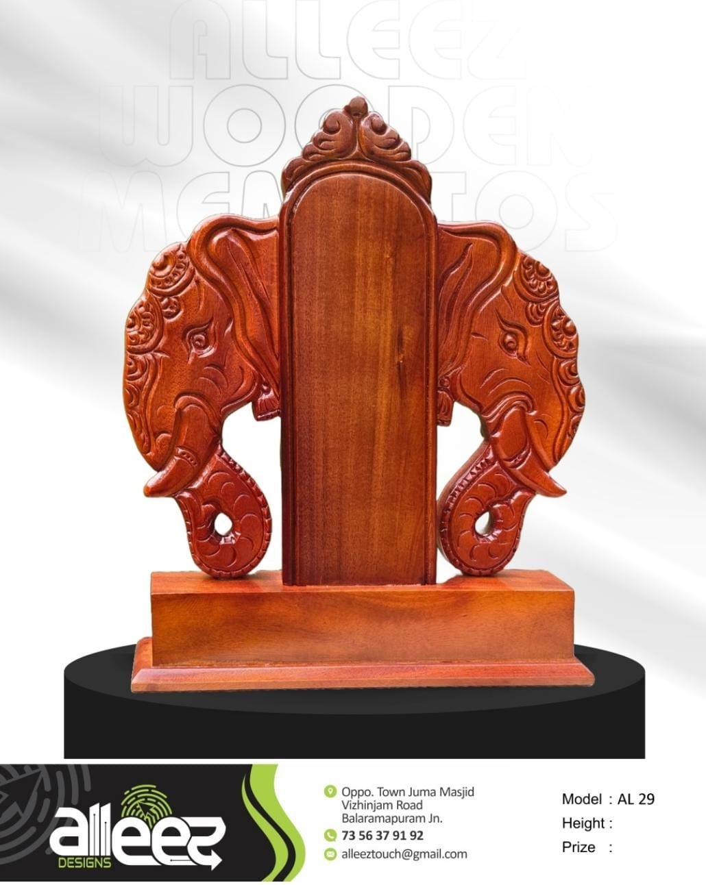 Premium wooden mementos AL 29