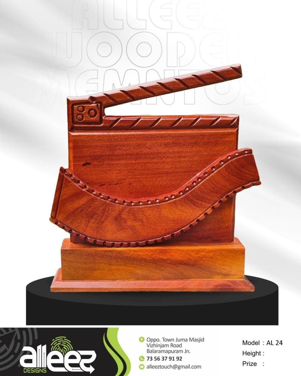 Premium wooden mementos AL 24